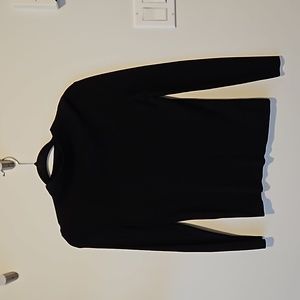 Willow & Thread black tight knit sweater